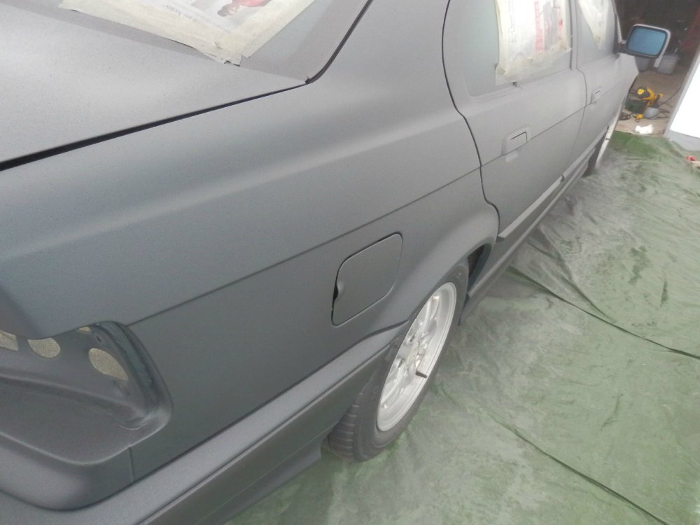 BMW e36 Grn -> Grau PlastDip - 3er BMW - E36