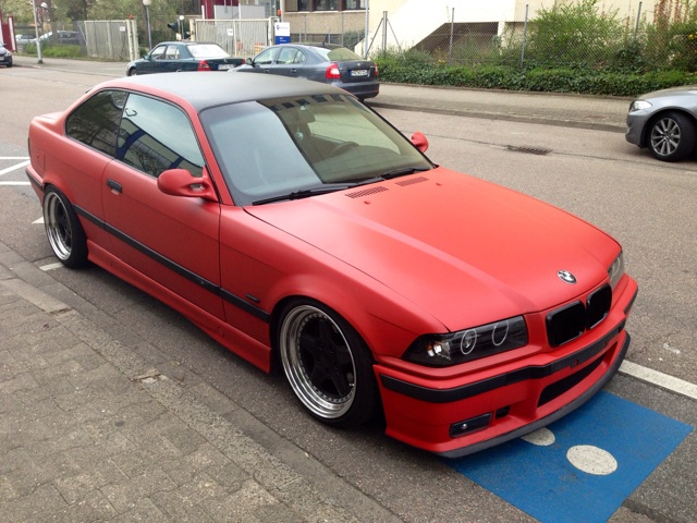 Red devil (Matt Rot) - 3er BMW - E36