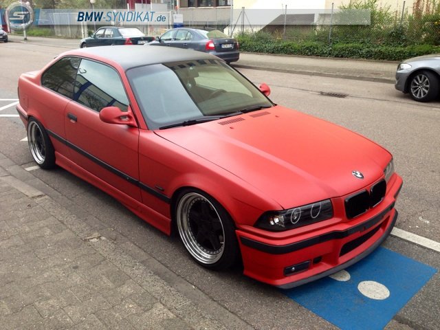 Red devil (Matt Rot)  3er BMW - E36  "M3" - [Tuning ...