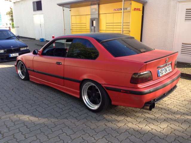 Red devil (Matt Rot) - 3er BMW - E36