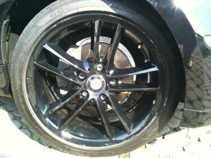 BMW Doppelspeiche 182 schwarz Felge in 7.5x18 ET  mit Goodyear EAGLE NCT 5 Reifen in 205/45/18 montiert vorn Hier auf einem 1er BMW E87 116d (5-Trer) Details zum Fahrzeug / Besitzer