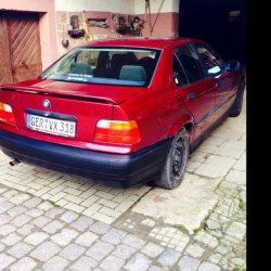 Mein "kleiner" roter 316i e36 - 3er BMW - E36