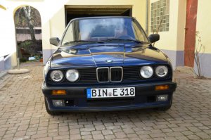 E30 Cabrio 318 Ein Traum in maritiusblau und beige - 3er BMW - E30