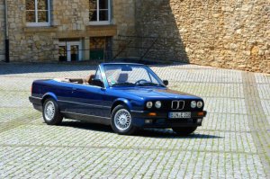 E30 Cabrio 318 Ein Traum in maritiusblau und beige - 3er BMW - E30