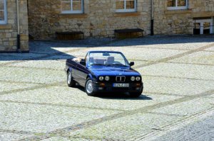 E30 Cabrio 318 Ein Traum in maritiusblau und beige - 3er BMW - E30