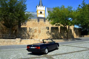 E30 Cabrio 318 Ein Traum in maritiusblau und beige - 3er BMW - E30