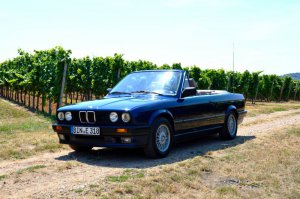 E30 Cabrio 318 Ein Traum in maritiusblau und beige - 3er BMW - E30