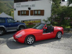 Rast nach toller Passfahrt heimwrts vom Gardasee - BMW Z1, Z3, Z4, Z8