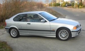 BMW E36 Compact Arctic-Silver - 3er BMW - E36