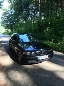 BMW E46 Compact - Dezent-schwarz :) - 3er BMW - E46