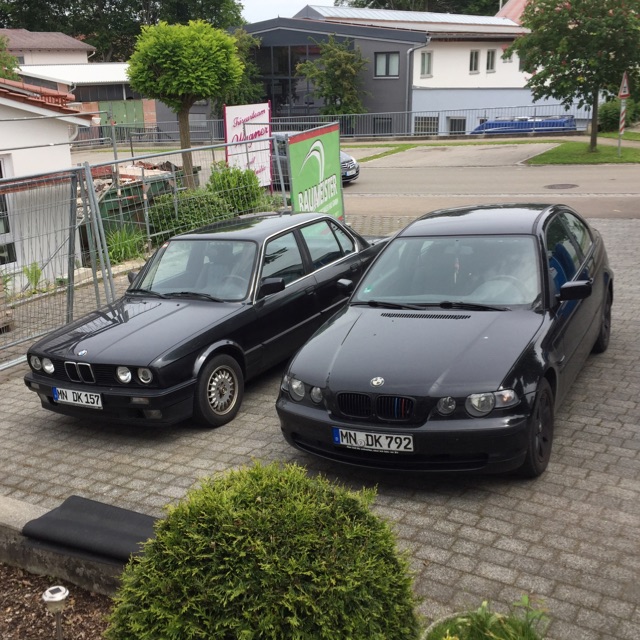 BMW E46 Compact - Dezent-schwarz :) - 3er BMW - E46
