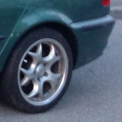 MIM Wheels  Felge in 8.5x17 ET 35 mit Falken Keine Ahnung, waren blo zum verhobeln Reifen in 225/45/17 montiert hinten Hier auf einem 3er BMW E46 318i (Limousine) Details zum Fahrzeug / Besitzer