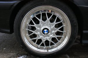 BBS RC 041 / Styling 29 Felge in 8.5x17 ET 41 mit Hankook Evo 1 Reifen in 245/40/17 montiert hinten Hier auf einem 3er BMW E36 320i (Coupe) Details zum Fahrzeug / Besitzer