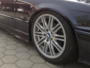 BMW M164 Felge in 7.5x18 ET 41 mit Nankang Ultra Sport NS-II Reifen in 225/40/18 montiert vorn und mit folgenden Nacharbeiten am Radlauf: gebrdelt und gezogen Hier auf einem 3er BMW E36 328i (Coupe) Details zum Fahrzeug / Besitzer