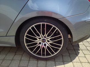 Borbet CW4 Felge in 8x18 ET 45 mit Hankook Evo S1 Reifen in 225/40/18 montiert vorn Hier auf einem 1er BMW E87 118i (5-Trer) Details zum Fahrzeug / Besitzer