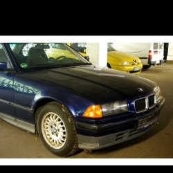 BMW 320i coupe mauritius blau metalic - 3er BMW - E36
