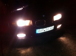 BMW 320i coupe mauritius blau metalic - 3er BMW - E36
