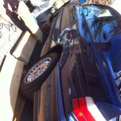 BMW 320i coupe mauritius blau metalic - 3er BMW - E36