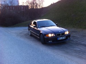BMW 320i coupe mauritius blau metalic - 3er BMW - E36