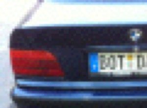 BMW 320i coupe mauritius blau metalic - 3er BMW - E36