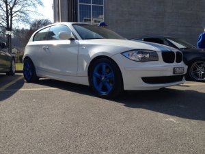 116i White/Blue - 1er BMW - E81 / E82 / E87 / E88