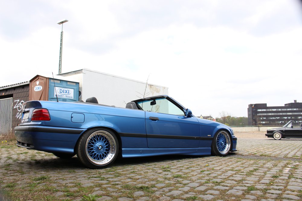 Mein Estorilblaues 328i Cabrio - 3er BMW - E36