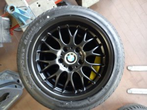 ROD 0058 Felge in 8x17 ET 35 mit Dunlop SP2000 Reifen in 225/45/17 montiert hinten Hier auf einem 3er BMW E36 323i (Limousine) Details zum Fahrzeug / Besitzer