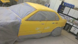E36  318is Class II Dakargelb NUR DAS ORIGINAL IST - 3er BMW - E36