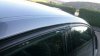 BMW Lackierung Fensterrahmen schwarz Glanz foliert