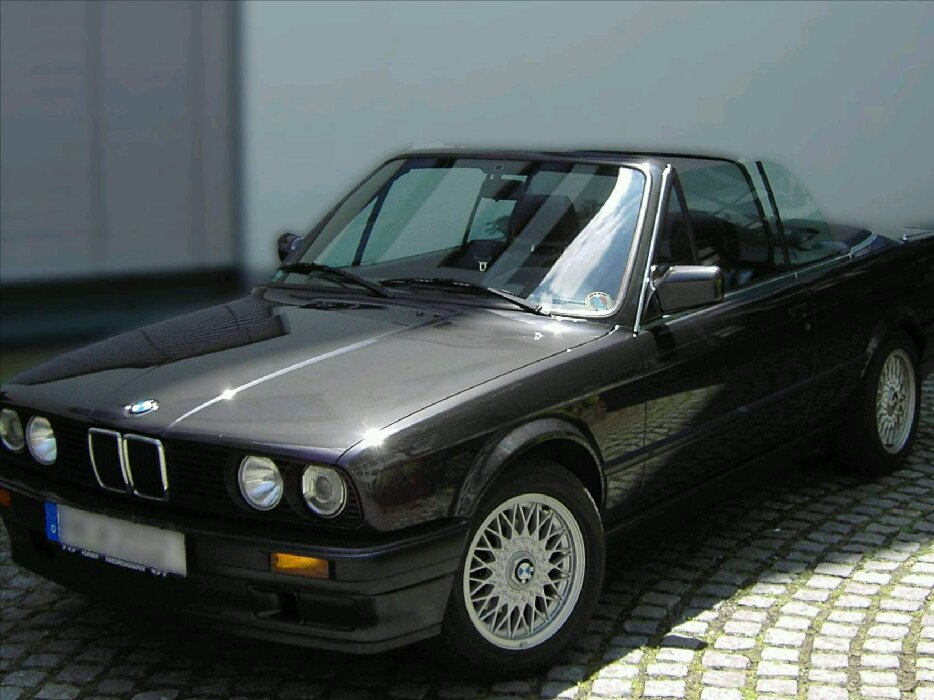 BLACKY mein Traum in schwarz - 3er BMW - E30