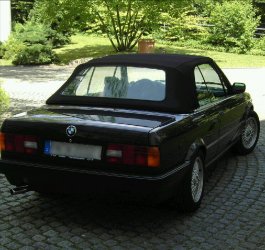 BLACKY mein Traum in schwarz - 3er BMW - E30