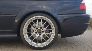 BBS RS-GT Felge in 10.5x19 ET  mit Nexen  Reifen in 265/30/19 montiert hinten Hier auf einem 3er BMW E46 M3 (Cabrio) Details zum Fahrzeug / Besitzer