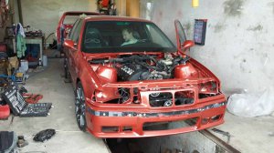 e36 328i sport  full rebuild Sierrarot project - 3er BMW - E36
