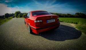 Red Low E36 mit BBS RC und LowTec 9.2 und 328 AGA - 3er BMW - E36