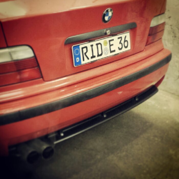 Red Low E36 mit BBS RC und LowTec 9.2 und 328 AGA - 3er BMW - E36