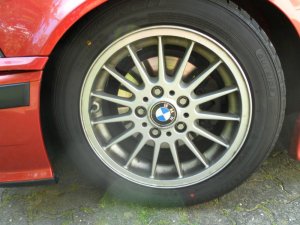 BMW Styling 32 Felge in 7x16 ET 46 mit Falken  Reifen in 205/55/16 montiert vorn Hier auf einem 3er BMW E36 316i (Coupe) Details zum Fahrzeug / Besitzer
