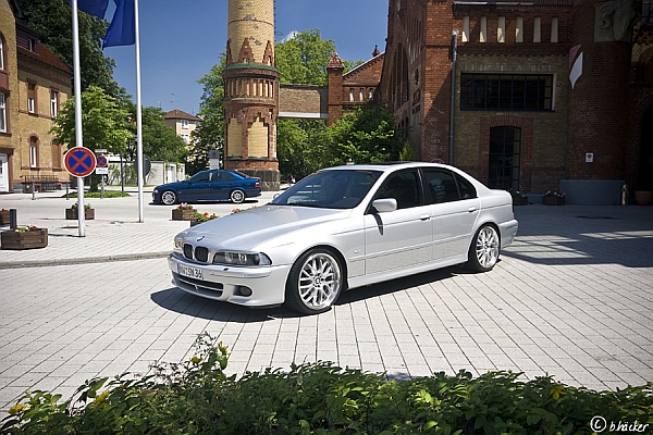 E39 Silver Star +Fotoshooting +Winter - 5er BMW - E39