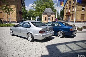 E39 Silver Star +Fotoshooting +Winter - 5er BMW - E39