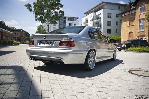 E39 Silver Star +Fotoshooting +Winter - 5er BMW - E39