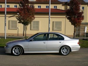 E39 Silver Star +Fotoshooting +Winter - 5er BMW - E39