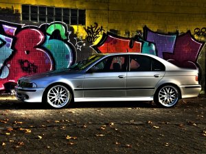 E39 Silver Star +Fotoshooting +Winter - 5er BMW - E39