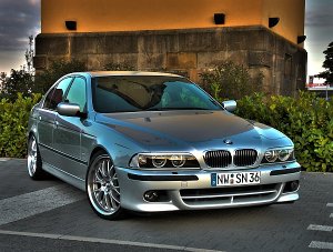E39 Silver Star +Fotoshooting +Winter - 5er BMW - E39