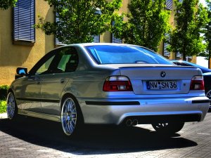 E39 Silver Star +Fotoshooting +Winter - 5er BMW - E39