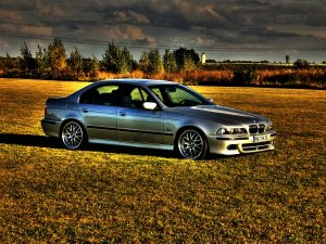 E39 Silver Star +Fotoshooting +Winter - 5er BMW - E39