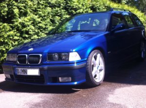 318 iS Touring, Avusblau - 3er BMW - E36