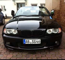 BMW e46 325i Cabrio Black - 3er BMW - E46