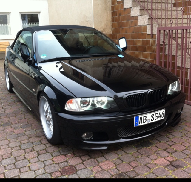 BMW e46 325i Cabrio Black - 3er BMW - E46