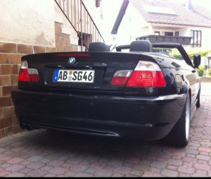 BMW e46 325i Cabrio Black - 3er BMW - E46