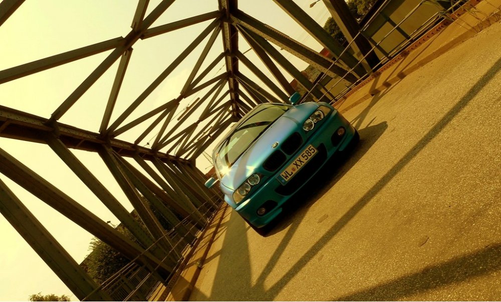 E46 Azurblau matt - 3er BMW - E46