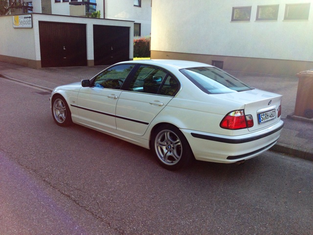 BMW e46 323i alpinaweiss III - 3er BMW - E46